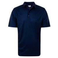 GREGNORMAN ML 75 TEE PRINT POLO Pánské golfové polo tričko, tmavě modrá, velikost