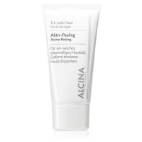 Alcina For All Skin Types aktivní peeling pro jemnou a vyhlazenou pleť 50 ml