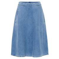 Bonprix RAINBOW riflová sukně Barva: Modrá, Mezinárodní