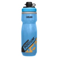 CAMELBAK Cyklistická láhev na vodu - PODIUM DIRT SERIES CHILL 0,62L - modrá/oranžová