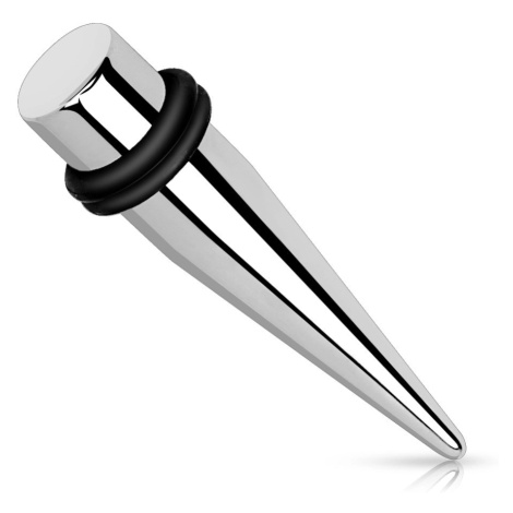 Piercing do ucha - expander - ocelový roztahovák stříbrné barvy - Tloušťka piercingu: 8 mm Šperky eshop