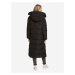 Černý dámský zimní prošívaný kabát Tom Tailor Denim
