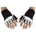Fitness rukavice inSPORTline Shater černo-bílá