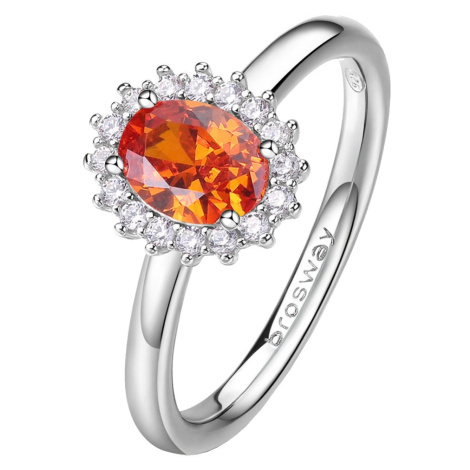 Brosway Elegantní stříbrný prsten Fancy Vitamin Orange FVO19