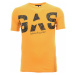 Pánské žluté tričko s potiskem Gas