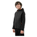 4F JUNIOR-BOYS SOFTSHELL JSFM002-20S-DEEP BLACK Černá