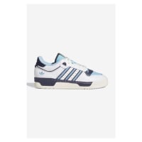 Kožené sneakers boty adidas Originals Rivalry Low 86 bílá barva, FZ6334-white