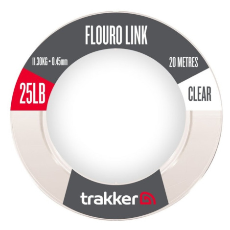 Trakker návazcový vlasec fluoro link 20 m - 0,45 mm 25 lb 11,3 kg