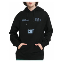 Caterpillar Painted Hoodie Black