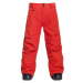 Horsefeathers REESE YOUTH Chlapecké lyžařské/snowboardové kalhoty, červená, velikost