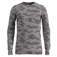 Odlo SUW MEN'S TOP L/S CREW NECK ACTIVE WARM XMAS Pánské triko, šedá, velikost