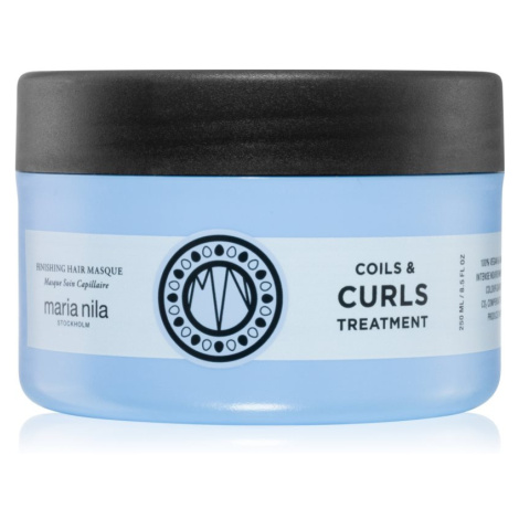 Maria Nila Coils & Curls Treatment Mask vyživující maska pro vlnité a kudrnaté vlasy 250 ml