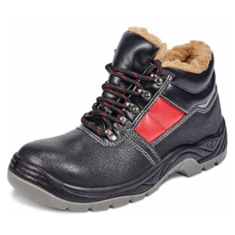 Fridrich &amp; Fridrich Jena SC-03-012 S3 Ci Src Zateplená kotníková obuv 02020684 černá Fridrich & Fridrich