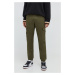 Kalhoty Tommy Jeans pánské, zelená barva, DM0DM18342