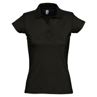 SOĽS Prescott Women Dámská polokošile SL11376 Deep black