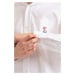 Košile Drôle de Monsieur La Chemise Royal bílá barva, regular, s klasickým límcem, SH101.WHITE-W