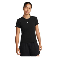 Nike SPORTSWEAR CHILL KNIT Dámské tričko, černá, velikost