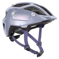 Scott SPUNTO KID Dětská helma na kolo, fialová, velikost