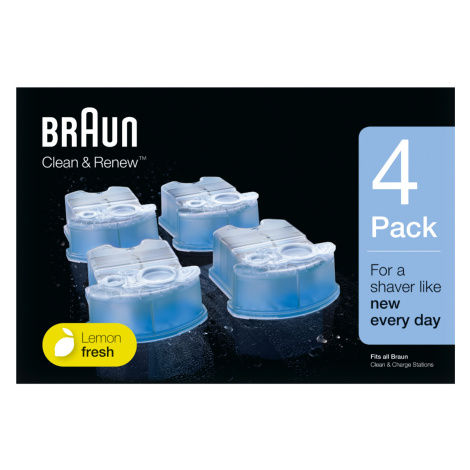 Braun Clean&Renew CCR4 náhradní náplň 4 ks Braun Büffel
