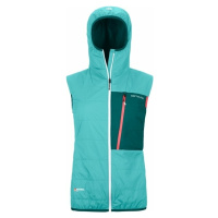 Ortovox Swisswool Piz Duan Vest W Ice Waterfall Outdoorová vesta