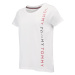 Tommy Hilfiger EMBROIDERY-SS TEE Dámské tričko, bílá, velikost