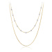 Victoria Filippi Stainless Steel Ocelový náhrdelník Oscia Gold - chirurgická ocel, perla NHN2106
