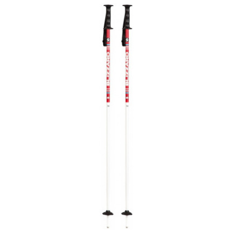 Juniorské lyžařské hole BLIZZARD Race junior ski poles, white red