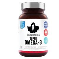 PUHDISTAMO Super Omega-3 60 kapslí