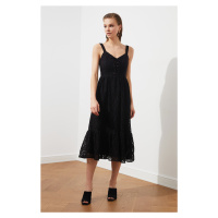 Trendyol Black Lace Dress