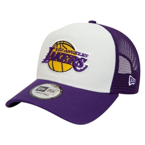 Los Angeles Lakers 9Forty NBA AF Trucker Team Clear White/Team Color Kšiltovka