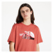 The North Face S/S Mount Line Tee Red