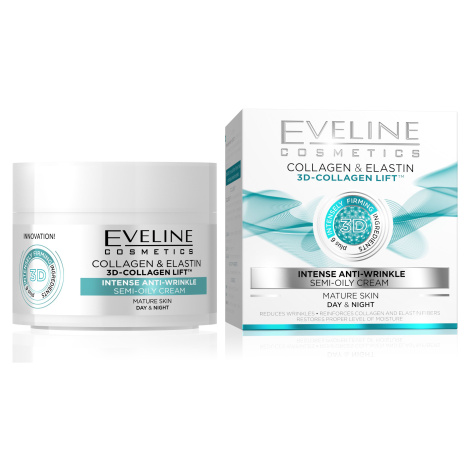 Eveline 3D Collagen&Elastin Denní/noční krém 50 ml EVELINE Cosmetics