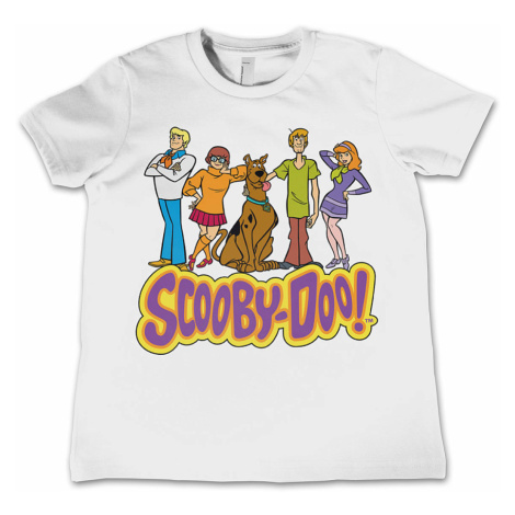 Scooby Doo tričko, Team Scooby Doo White, dětské HYBRIS