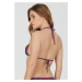 Dámský vršek plavek Cruz Monica W Triangle Printed Bikini Top
