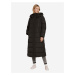 Černý dámský zimní prošívaný kabát Tom Tailor Denim