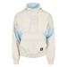 Ladies Starter Colorblock Halfzip Windbreaker - palewhite/icewaterblue