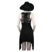 šaty dámské KILLSTAR - New Age Lace - BLACK