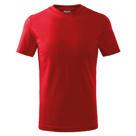 Malfini Basic Dětské triko 138 červená
