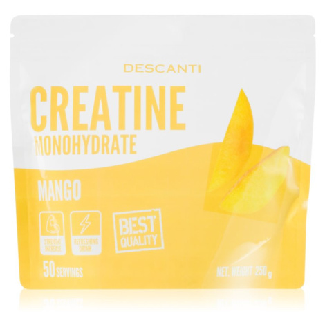 Descanti Creatine Monohydrate kreatin monohydrát příchuť Mango 250 g