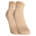 3PACK ponožky Gino bambusové béžové (82004) L