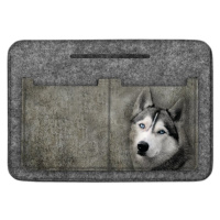 Bertoni Unisex's Felt Bag Organiser Husky