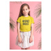 MMO Dívčí tričko Mini boss Barva: Žlutá