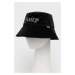 Velurový klobouk Juicy Couture černá barva