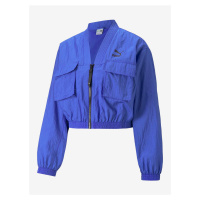 Modrá dámská šusťáková bunda Puma Dare To - Dámské