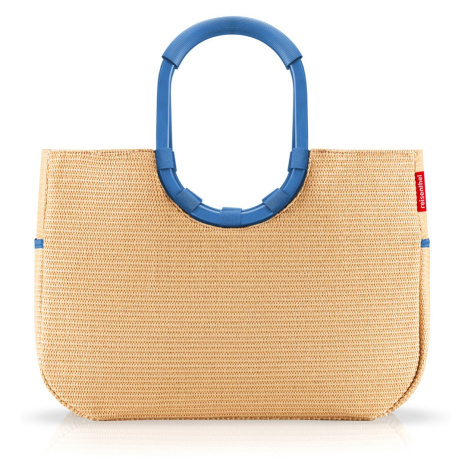 Nákupní taška Reisenthel Loopshopper L Frame Raffia blue