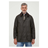 Bavlněná bunda Barbour Classic Beaufort Wax Jacket zelená barva, MWX0002