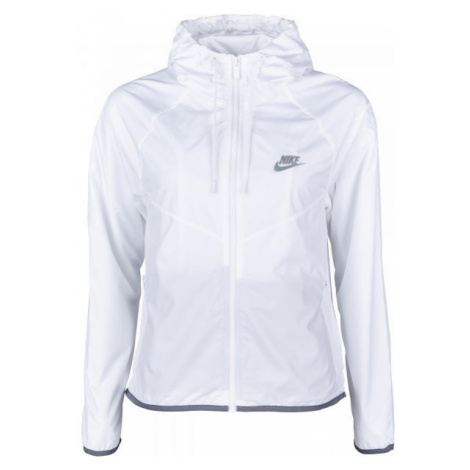 Nike NSW WR JKT Dámská bunda, bílá, velikost