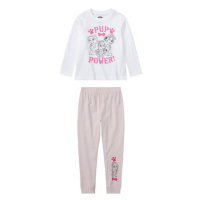 Dívčí pyžamo (bílá / lila fialová Tlapková patrola)