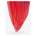 Červeno-růžový dámský květovaný šátek Desigual Altura