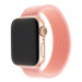 FIXED Elastic Nylon Strap pro Apple Watch 42/44/45/Ultra 49mm velikost L růžový